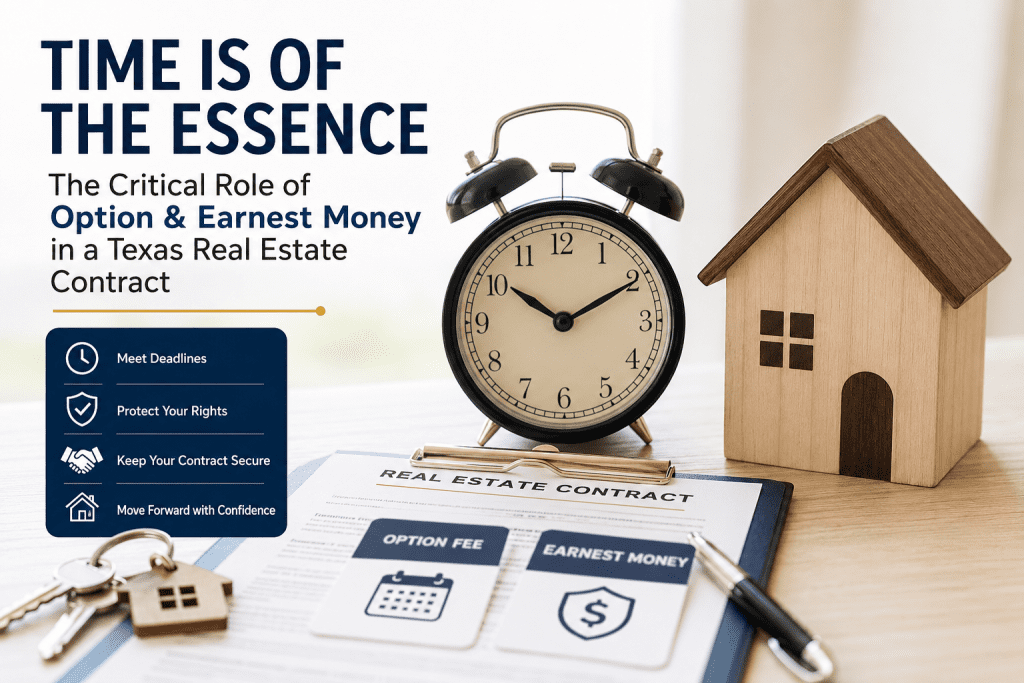 Texas real estate contract deadlines